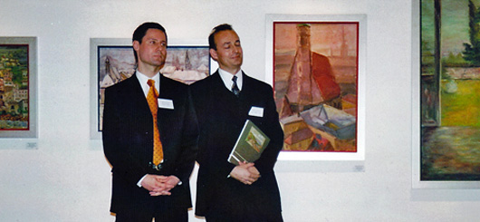 Oliver Hunter und Wolfgang Petrounig Oliver Hunter und Wolfgang Petrounig