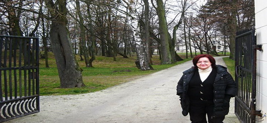 Produzentin Jolanta Warpechowski vor Location zu DESIRE Produzentin Jolanta Warpechowski vor Location zu DESIRE