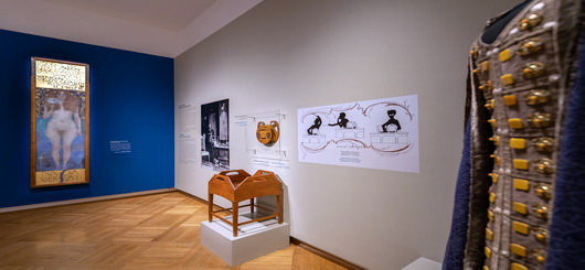 Gustav Klimt Salon Die nackte Wahrheit